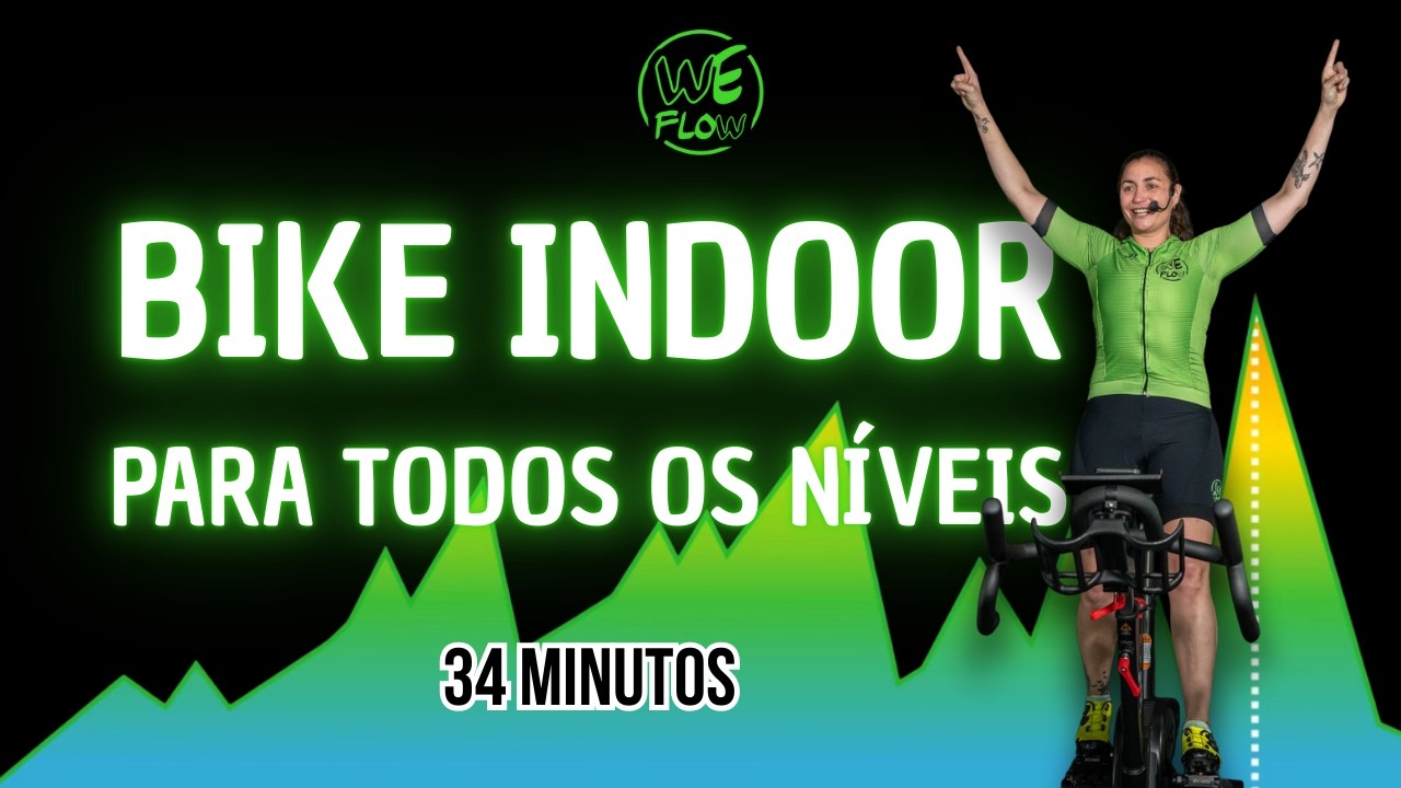 SPINNING (Bike Indoor) – 34 MINUTOS | Aula completa para todos os níveis 🚴✨
