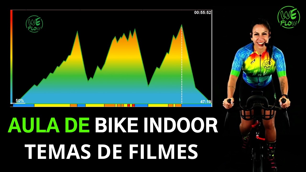 Aula de Ciclismo Indoor Temática (Filmes)
