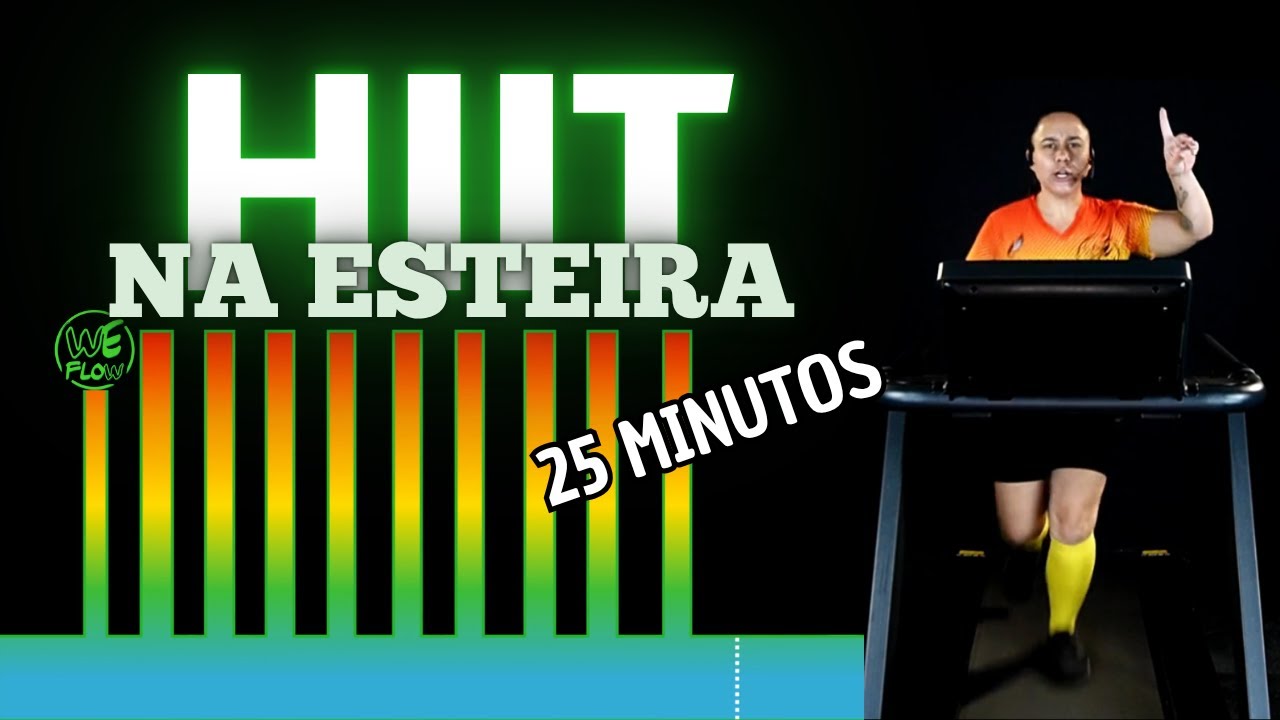 HIIT NA ESTEIRA (aula completa) – CORRER COM MÚSICA – 25 MIN
