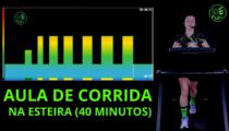 AULA DE CORRIDA NA ESTEIRA com MÚSICA – 40 MINUTOS