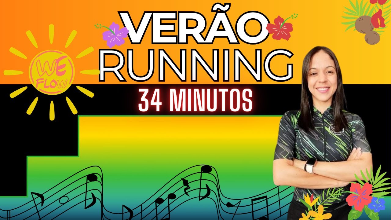 AULA DE CORRIDA com MÚSICA ELETRÔNICA – 34 MINUTOS – PRA FAZER NA ESTEIRA OU AO AR LIVRE